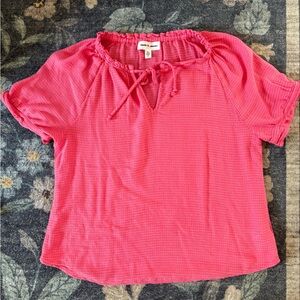 Anthropologie Cloth & Stone Coral Women’s  Blouse